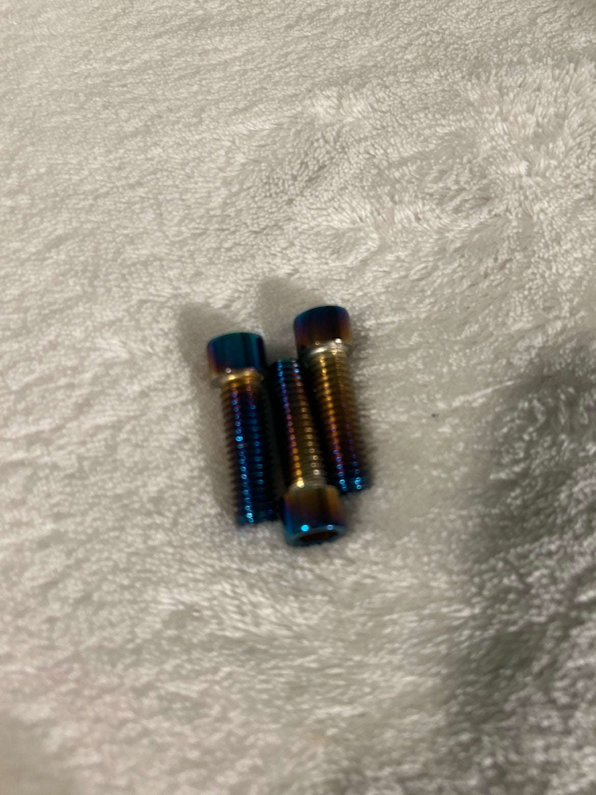 Battery titanium bolts PRE ORDER