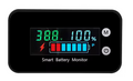 sparkdistrict Electricity Meter Digital LCD Display for any bike with red and black lcd