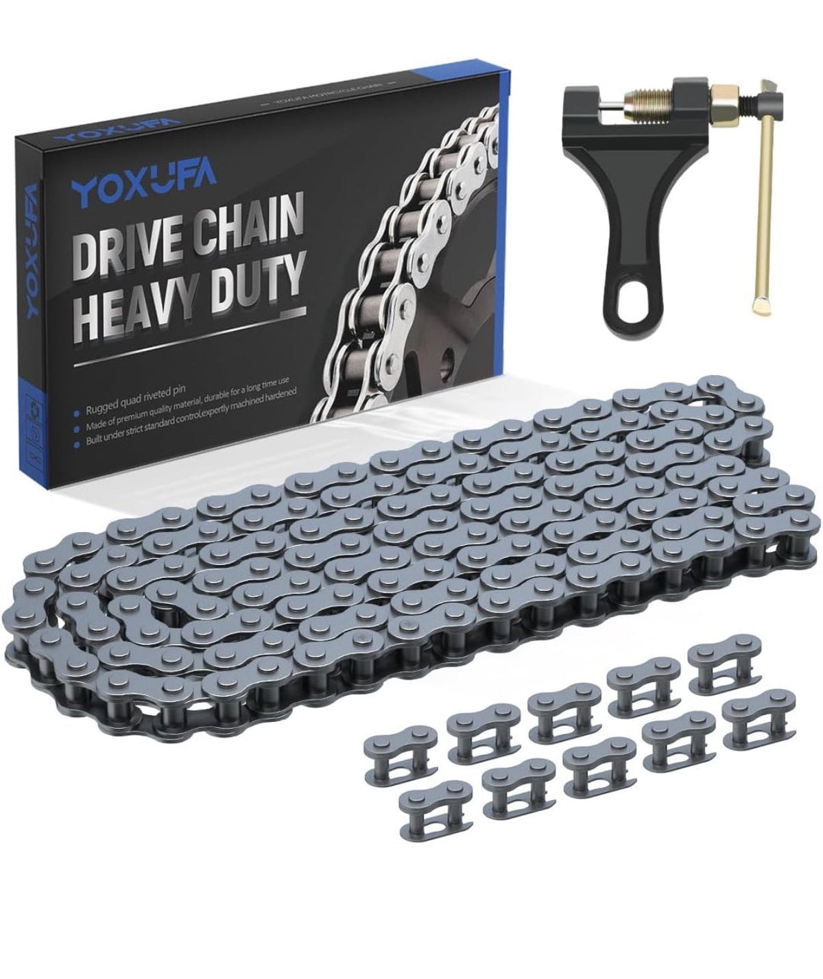 Upgraded heavy duty chain
