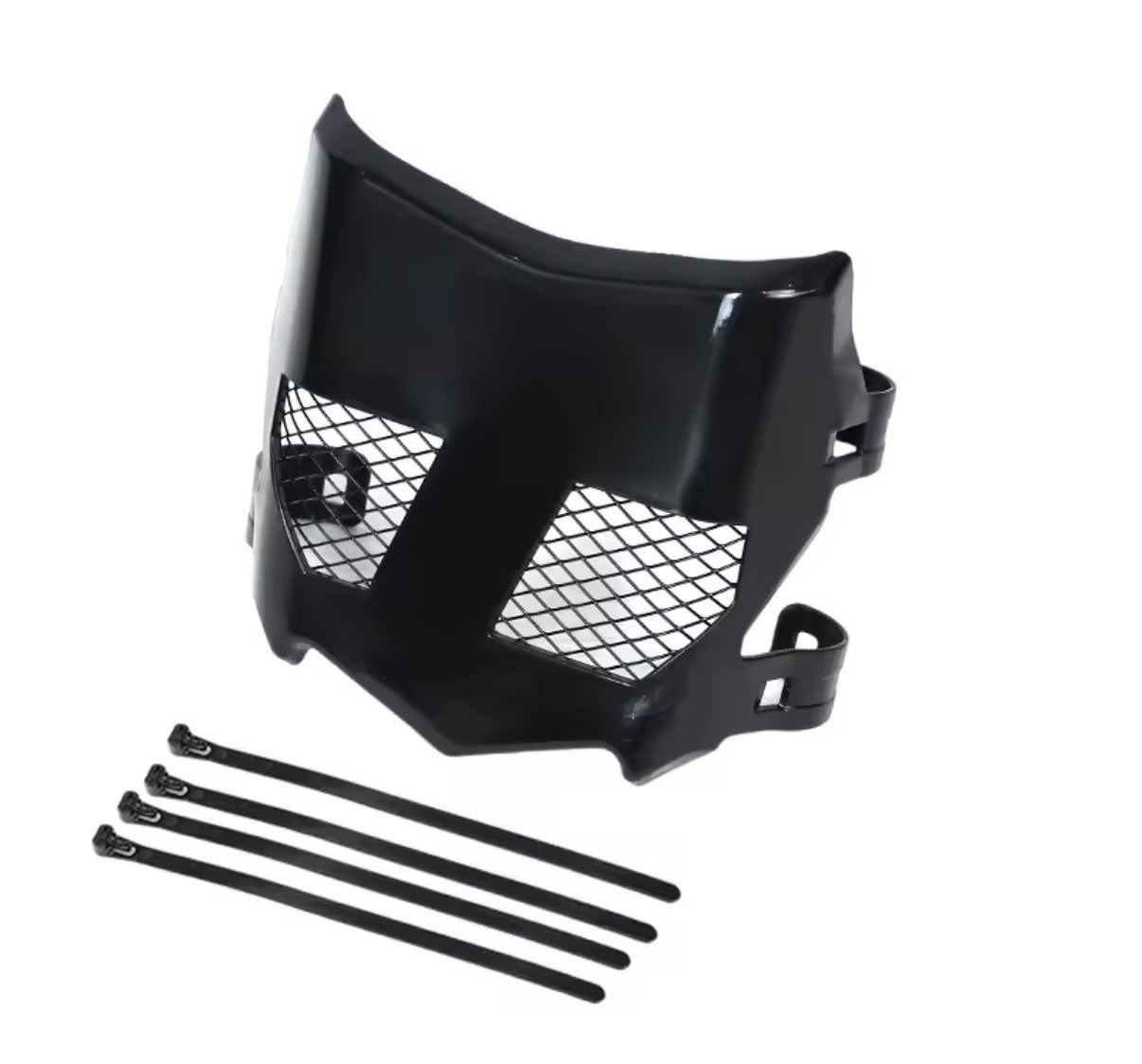 Vented glossy motocutz plate