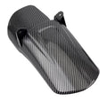 Carbon Surron style rear wheel mud guard