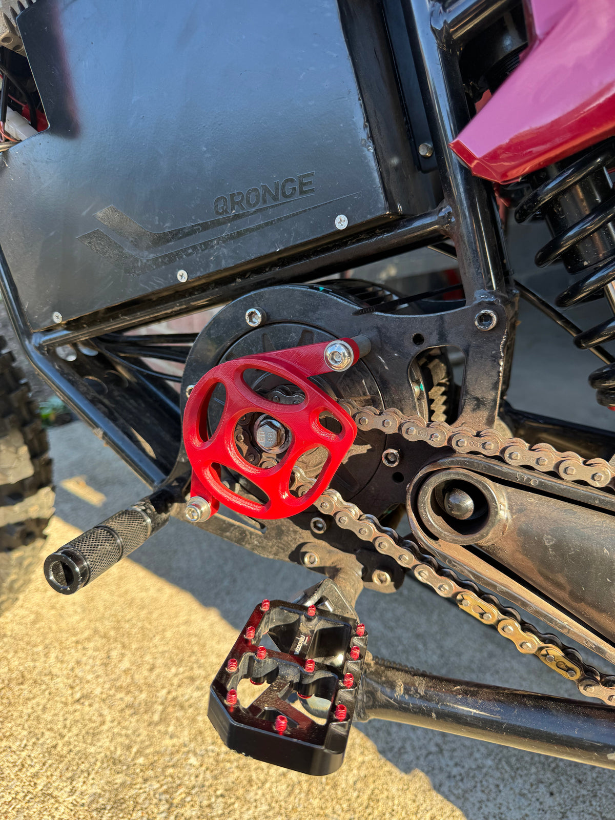 X1 spark upgraded  motor cover