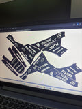 Yozma Graphics + Yozma Rear Fender Decals