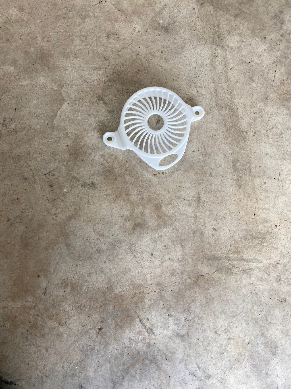 Motor cover for emotos metal infilled