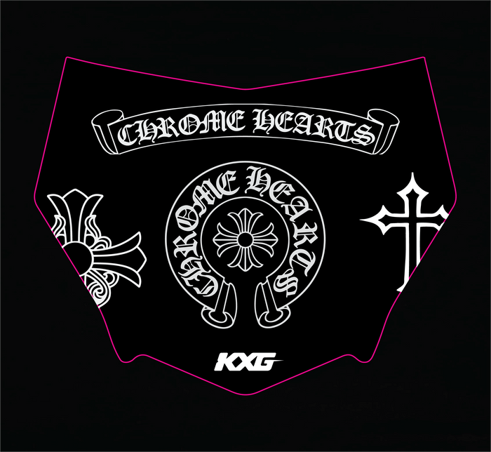 Premade Full Chrome Hearts Motocutz Decal