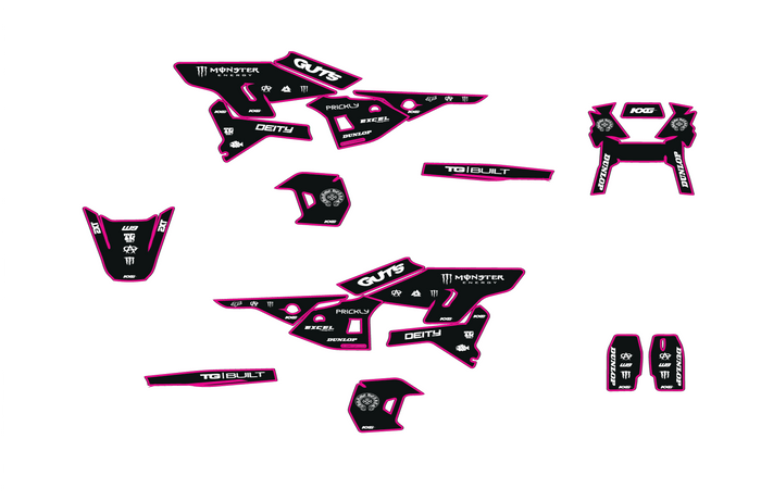Tasaca V58 Full Graphics Kit